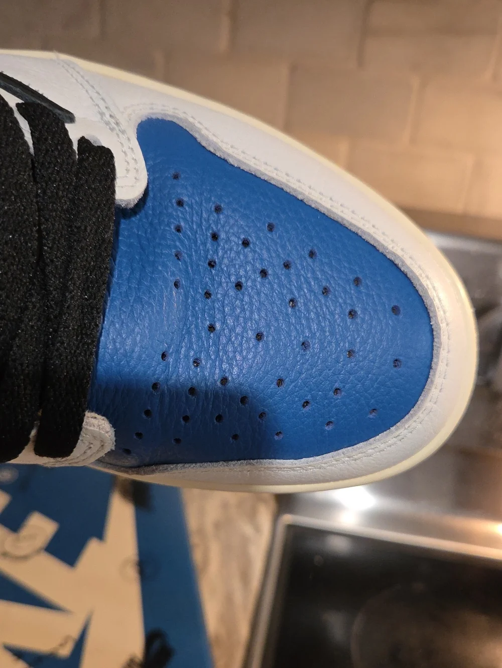 Nike Air Jordan 1 High Fragment Travis Scottt Sz US 10 Excellet Condition